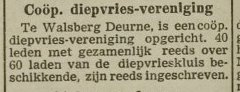 Bestand:Diepvries vereniging Walsberg Venrayse krant 14 juni 1958.jpg