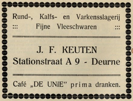 Bestand:Keuten, jf - slagerij, café de unie 1923.jpg