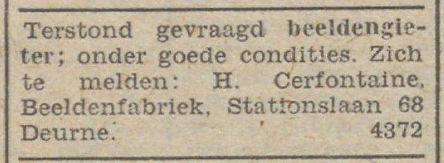 Bestand:Personeelsadvertentie H Cerfontaine N.V. Nieuwe Venlosche Courant 30-10-1941.jpg